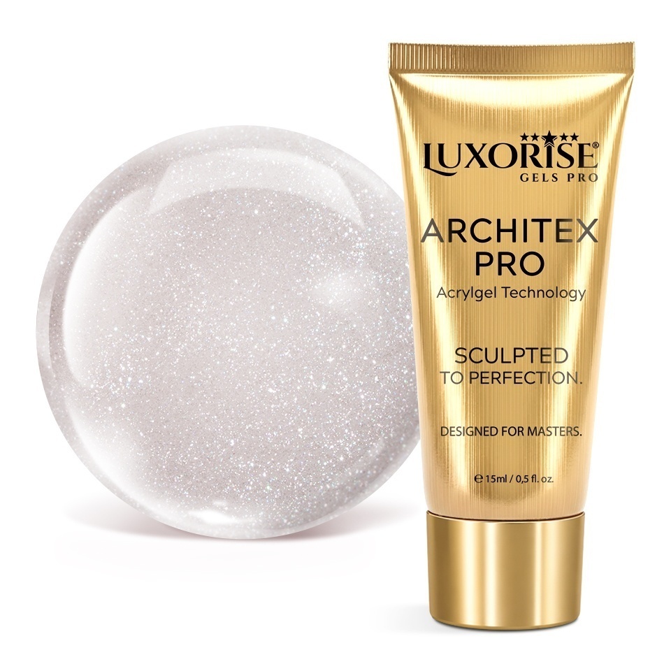 Polygel LUXORISE ARCHITEX PRO - Atelier Rosé Collection, Peach Poem, 15ml