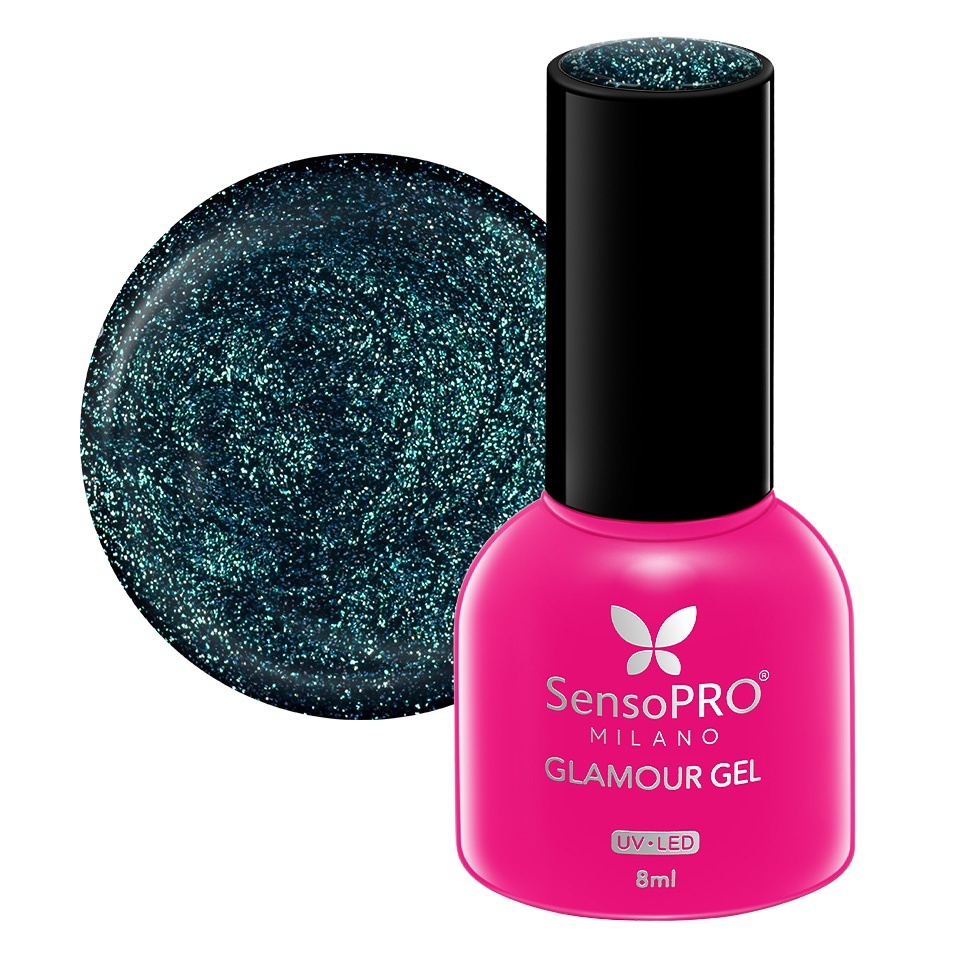 Oja Semipermanenta Glamour Emerald Palace #57 SensoPRO 8ml