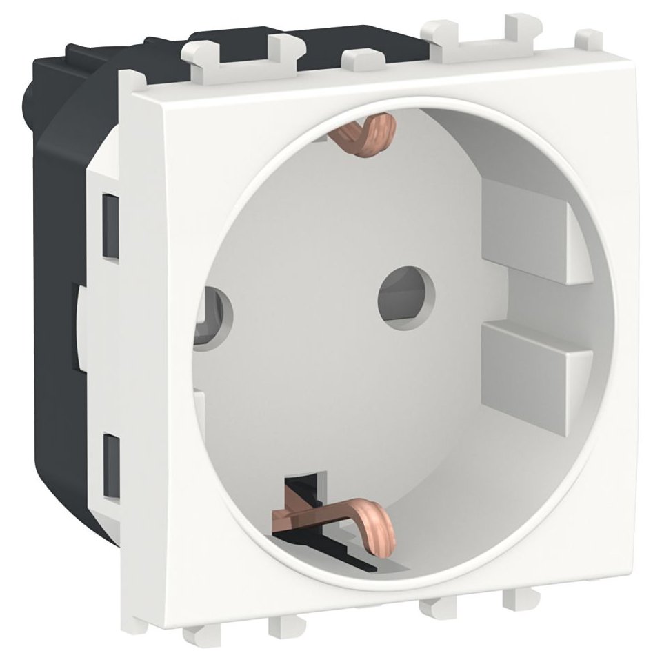 Priza 2P+E Schneider Easy Styl cu obturatoare