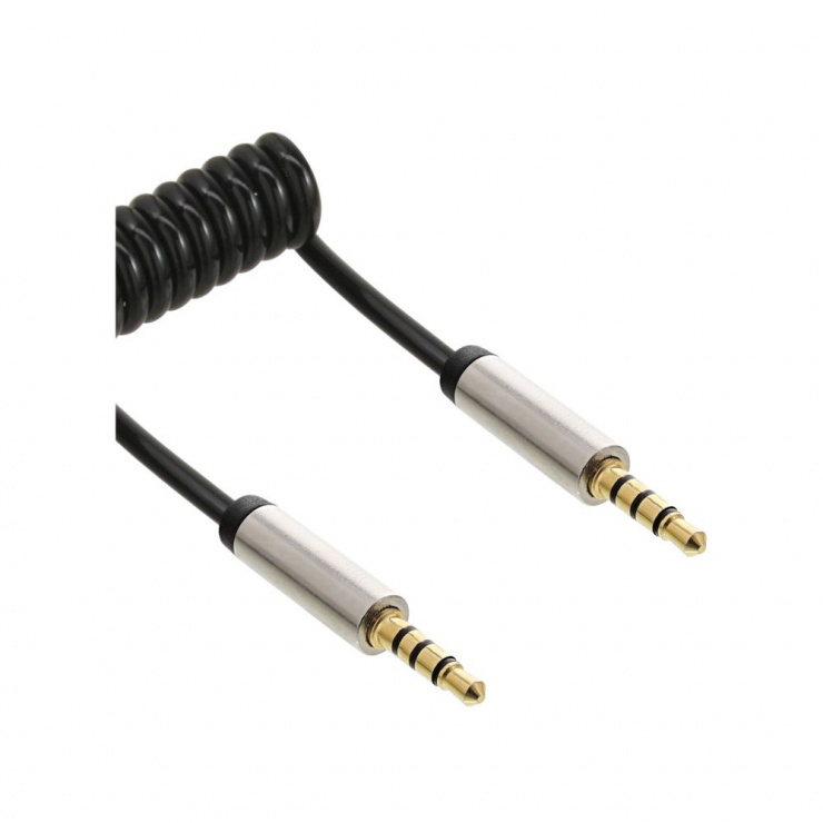 Cablu Audio Jack 3.5mm InLine, 4 Pini