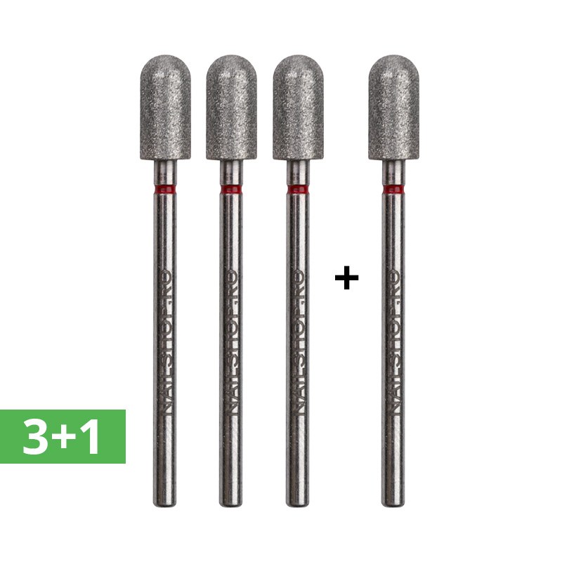 Set 3+1 Bit Diamant PRO Nailshop