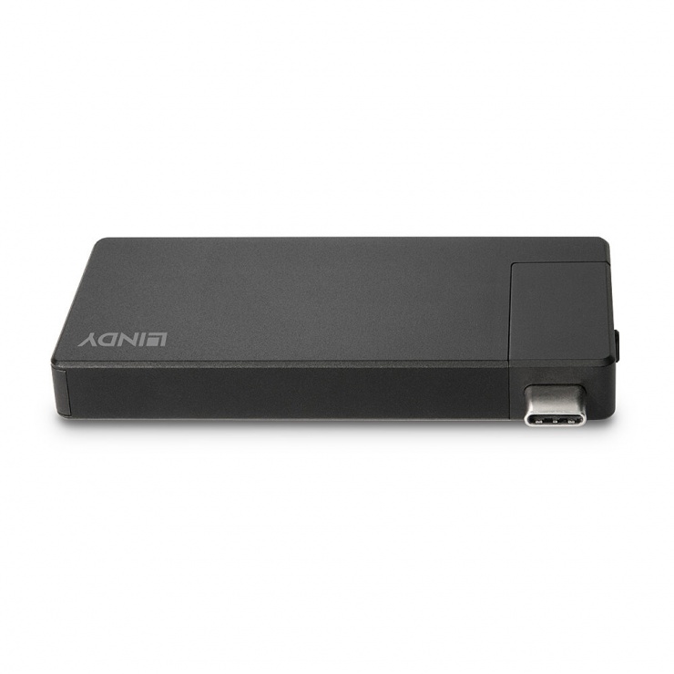 Docking USB-C HDMI 4K Lindy, PD 100W