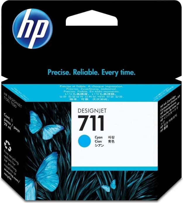 Cartus Cernela HP CZ130A Cyan Original pentru DesignJet T120/T520 - imagine 2