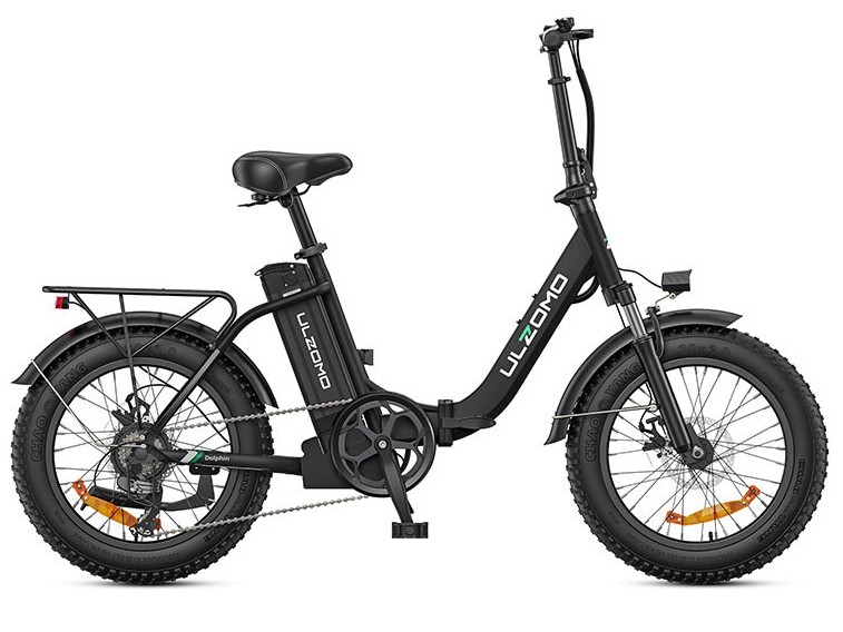 Ulzomo ULZDPH20-BK: Bicicletă Electrică Pliabilă 89km
