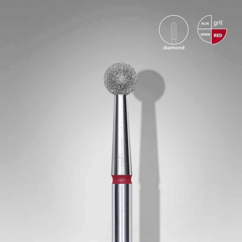 Freză diamant Staleks Expert bilă 4 mm, manichiură și pedichiură