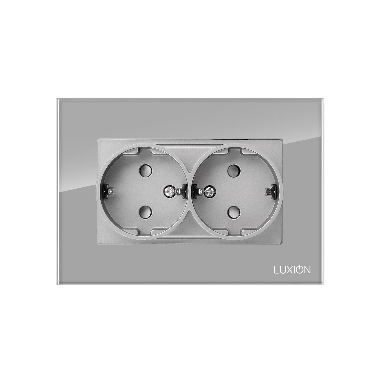 Priza Dubla Sticla LUXION | Design Modern Siguranta - imagine 9