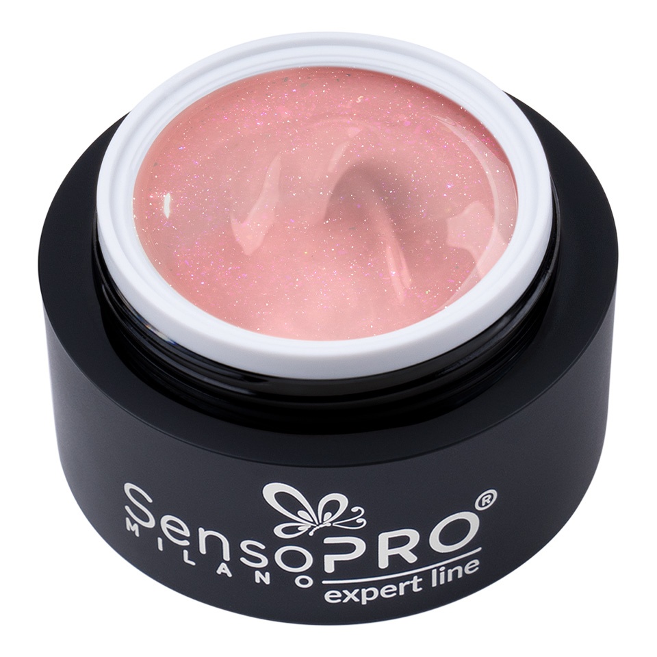 Gel Constructie SensoPRO Milano Cashmere Sparkle 15ml