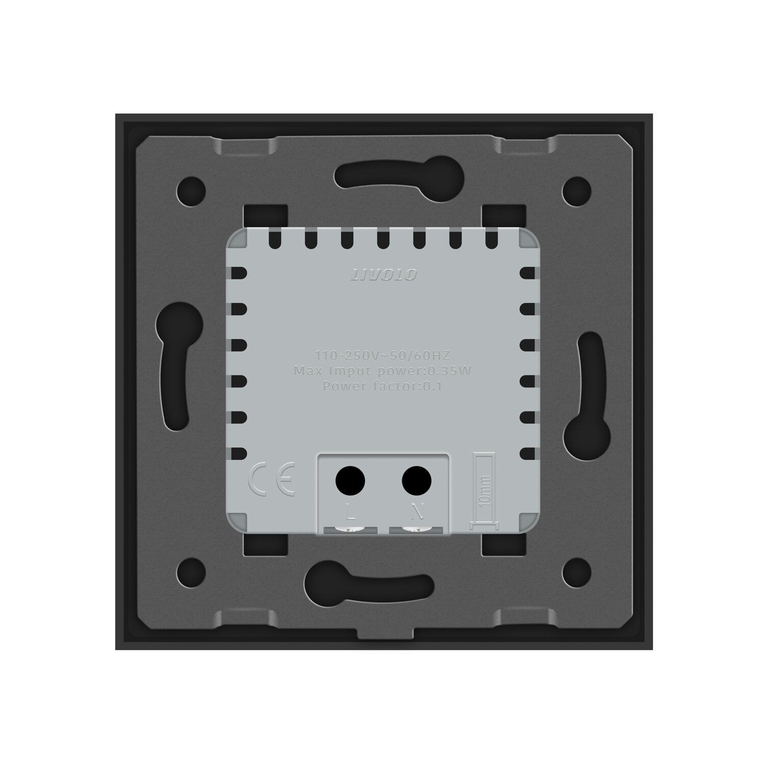 Lampă Veghe LED Livolo, Sticlă și Iluminare Caldă - imagine 8