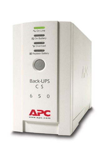 UPS APC Back-UPS CS 650VA/400W - Protecție Premium Echipamente