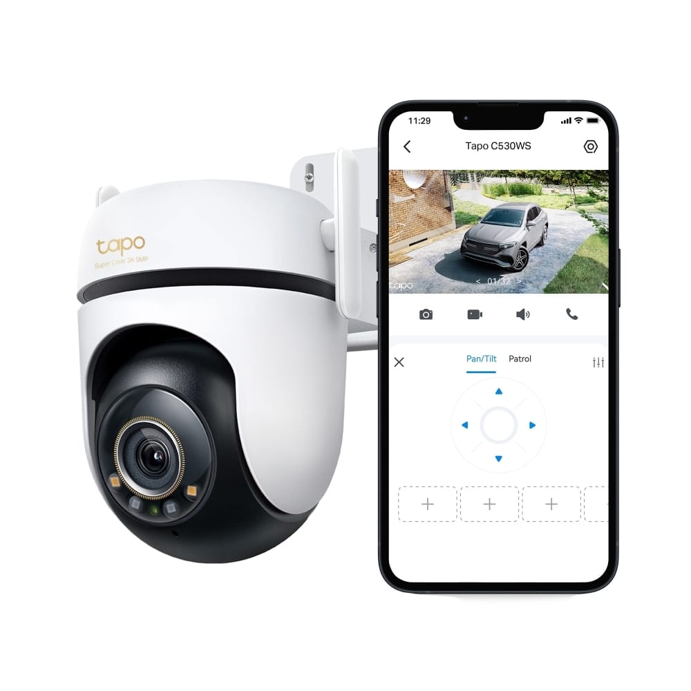 Cameră Supraveghere IP Exterior TP-LINK Tapo C530WS 5MP - imagine 13