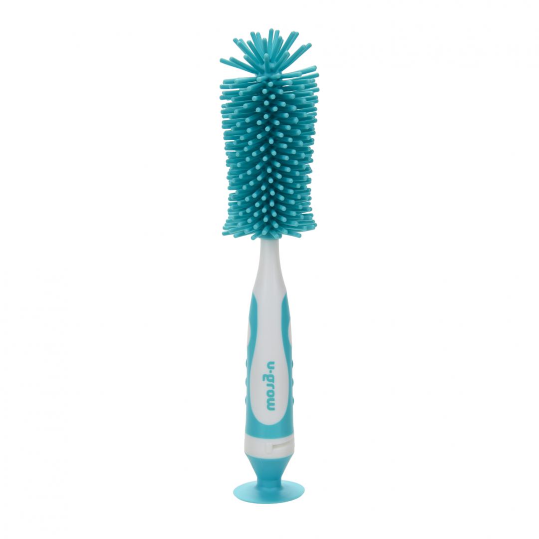 Perie Biberoane Silicon U-GROW - Curățare Eficientă și Igienică - imagine 3