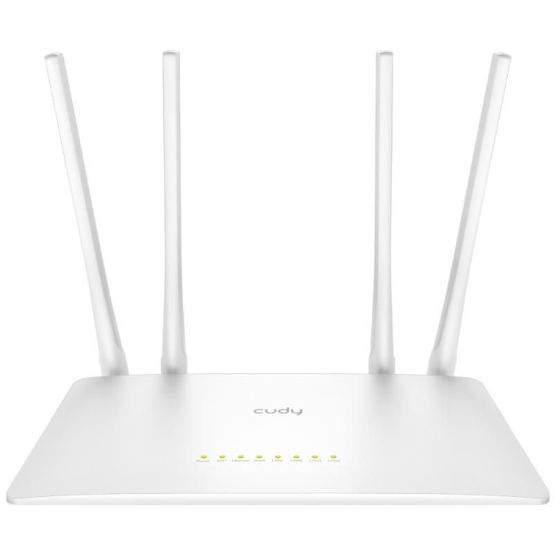 Router Wi-Fi CUDY AC1200 Dual Band - 867+300Mbps, WPA3