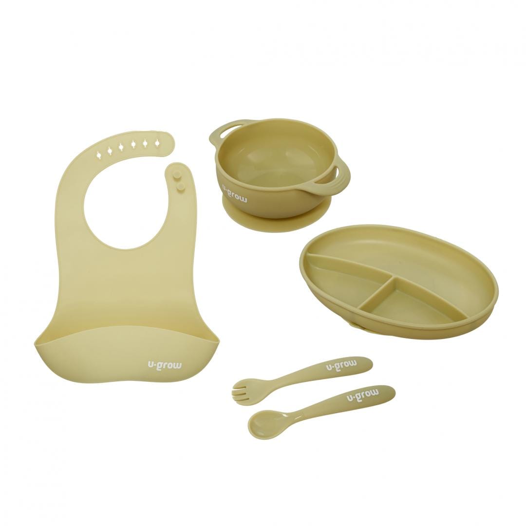 Set Diversificare 5 Piese Silicon U-Grow pentru Bebeluși - imagine 8