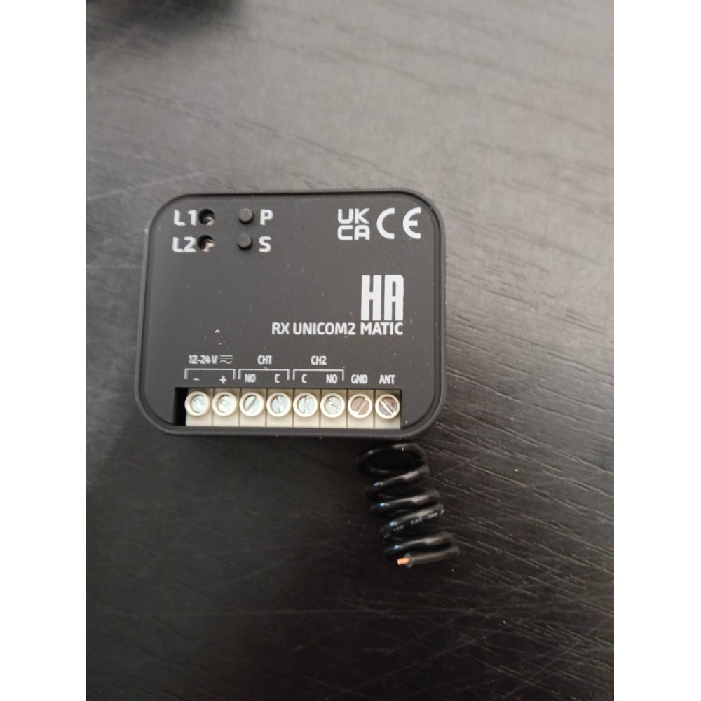 Receptor radio extern Unicom multipla frecventa, doua canale RX Unicom 2