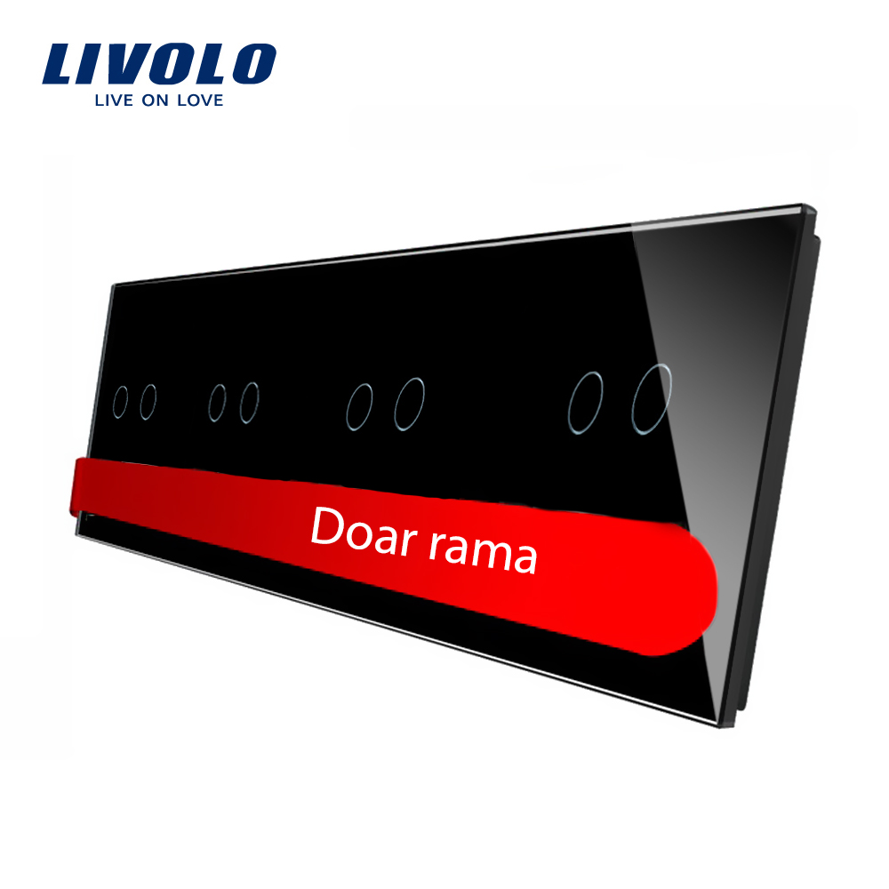Panou Touch Livolo 4 Module, Sticla - imagine 5