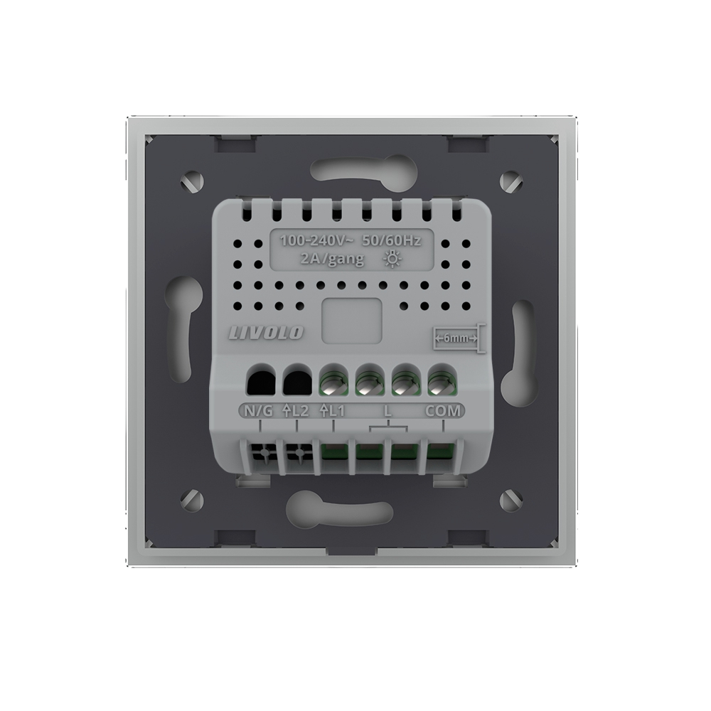 Intrerupator Touch Livolo cu Dimmer, Sticla - imagine 16