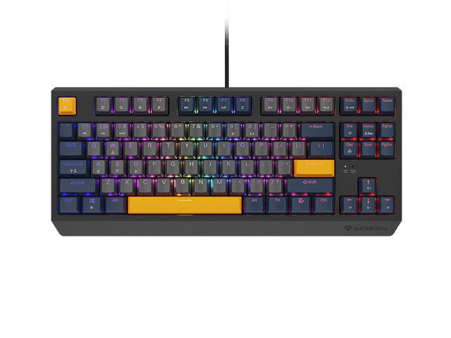 Tastatura Gaming Genesis Thor 230 TKL RGB Outemu Panda - imagine 1