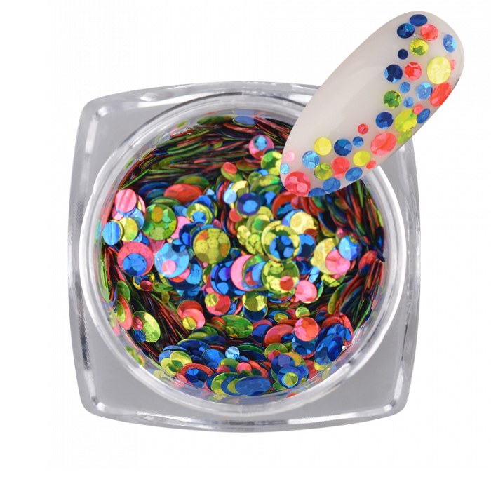 Polkadot Mix Glitter 2M 09 | Nailshop