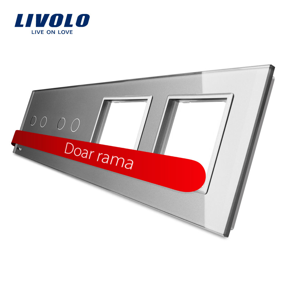 Panou Livolo Touch Sticlă 2 Prize 2 Întrerupătoare - imagine 7