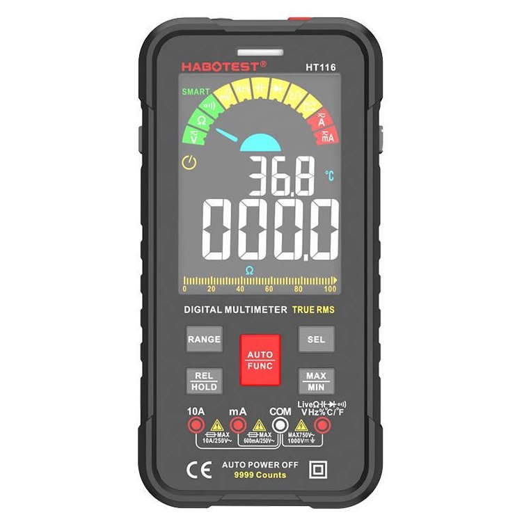 Multimetru Digital True RMS Habotest HT116
