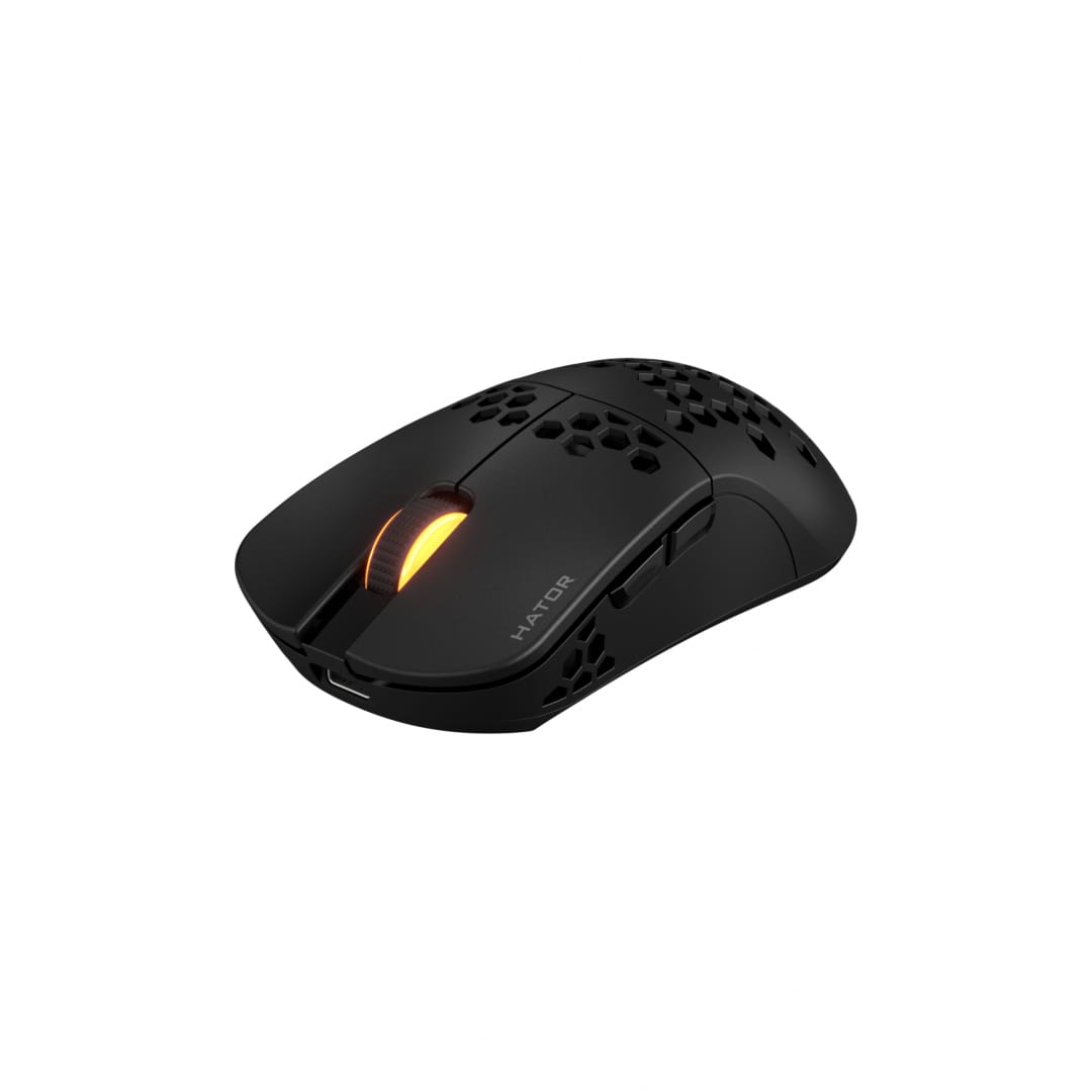 Mouse HATOR Stellar Pro Wireless Negru, 26000 DPI - imagine 2