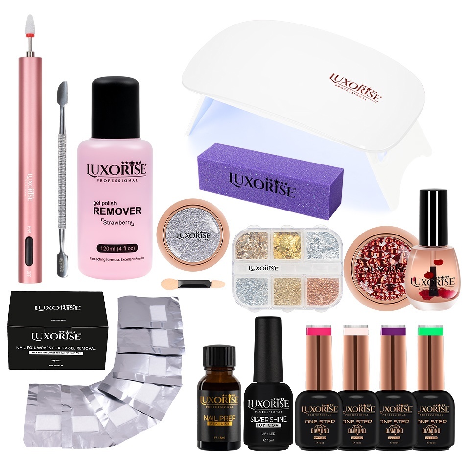Kit Oja Semipermanenta LUXORISE One Step Profesional - imagine 2