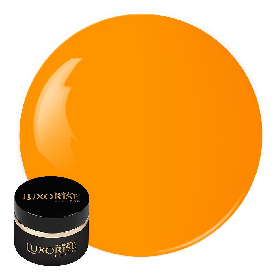 Gel UV Constructie RevoFlex Neon Orange Luxorise 15ml