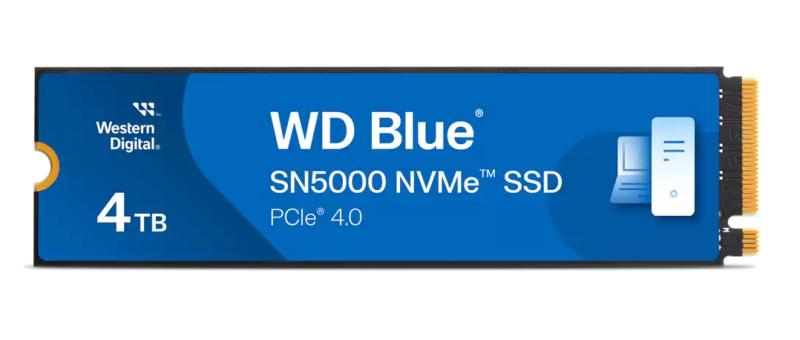 SSD NVMe WD Blue SN5000 4TB M.2 - Stocare Rapidă
