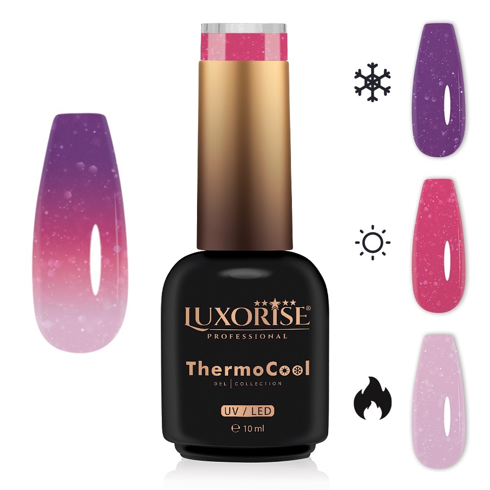 Oja Semipermanenta Termica LUXORISE 3 Culori 10ml