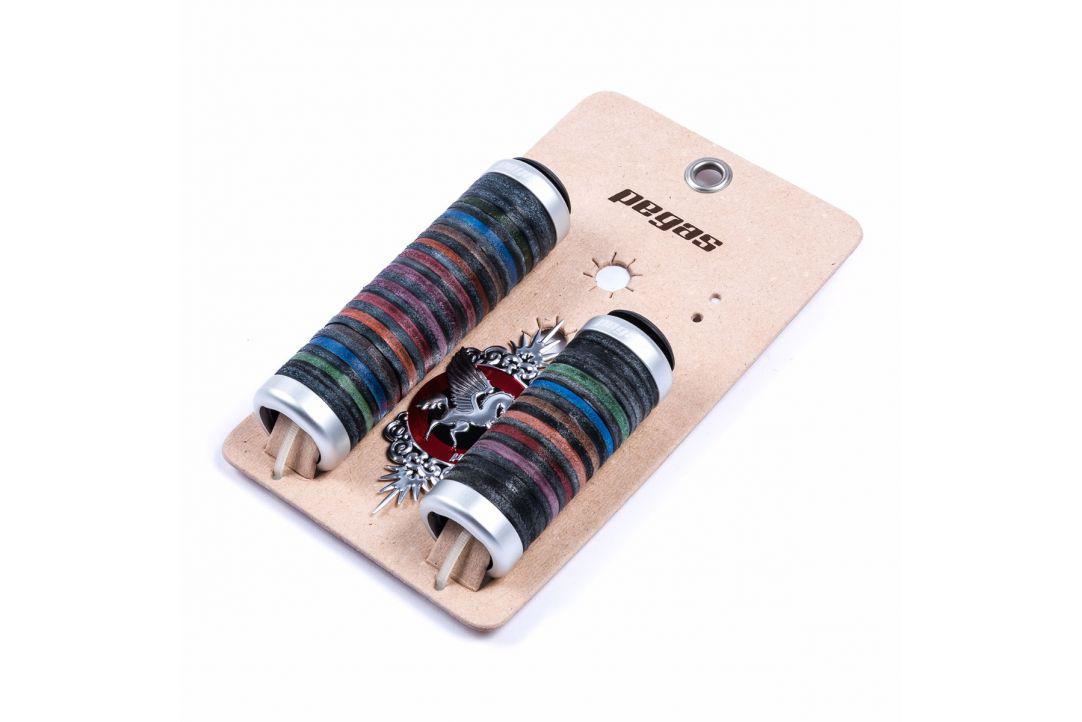 Mansoane PEGAS G-311 Color 35mm - Piele Premium cu Logo - imagine 2