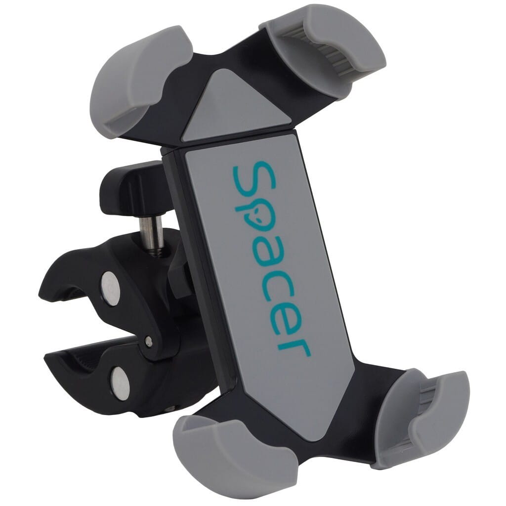 Suport Bicicleta Spacer Smartphone Universal Negru 360° - imagine 2