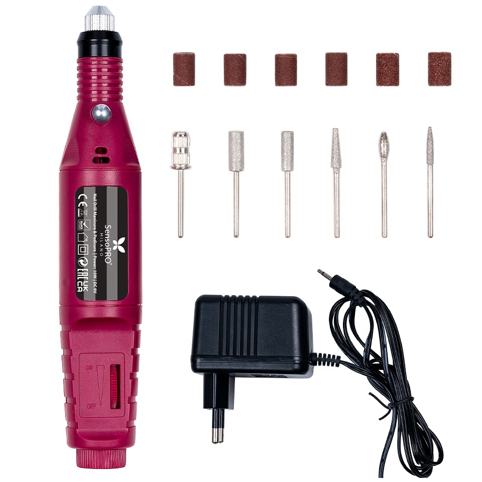 Freza Unghii SensoPRO Milano, 20.000 RPM, Roz - imagine 2