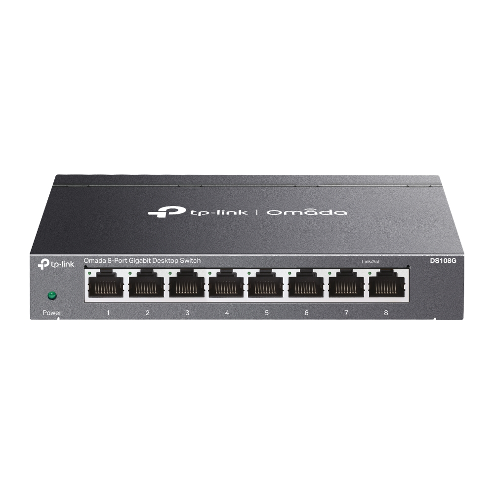 Switch TP-LINK Omada 8 Porturi Gigabit - Rețea Rapidă și Stabilă