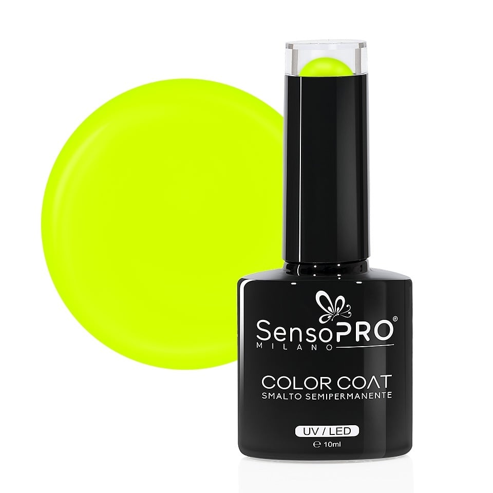 Ojă Semipermanentă SensoPRO Milano 10ml, Neon Lime