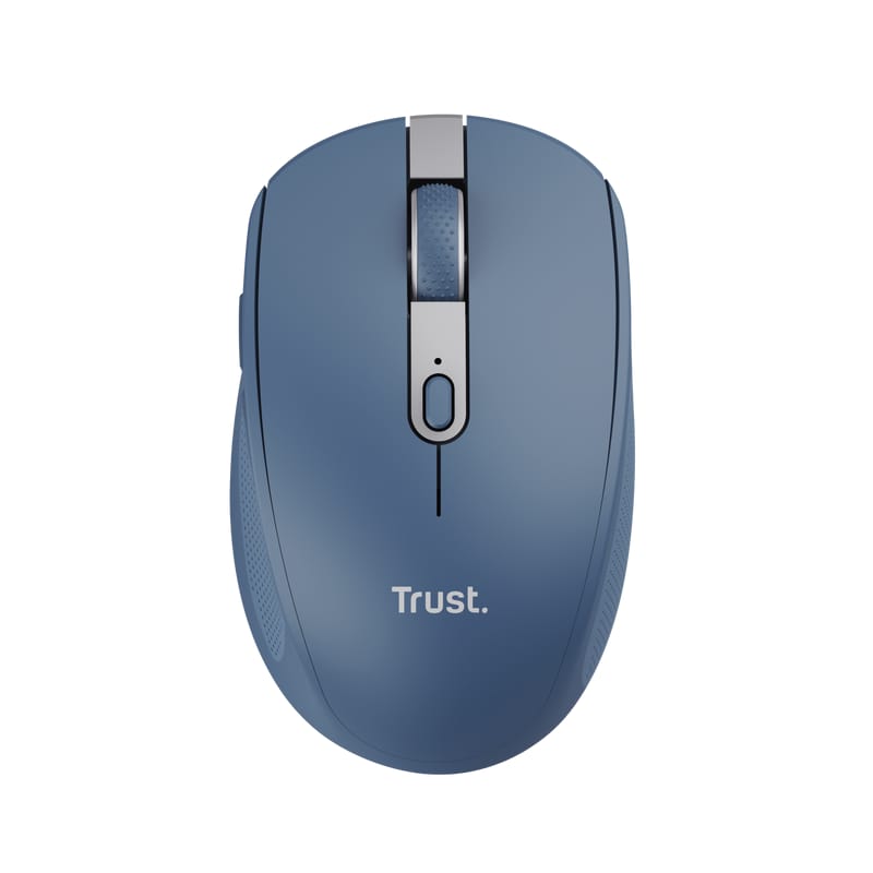 Mouse Trust Ozaa Compact 3200 DPI USB-A/C Albastru - imagine 7