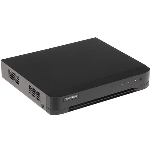 DVR Hikvision AcuSense 8 canale 8 MP, audio coaxial