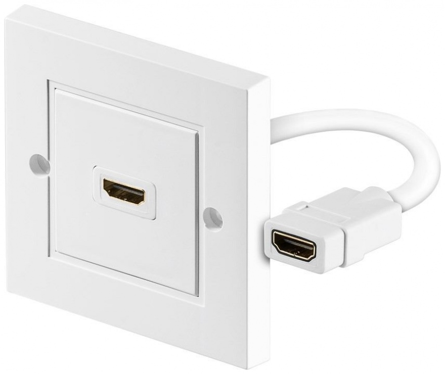 Priza HDMI Perete 4K 60Hz, OEM, KPHDMZ01
