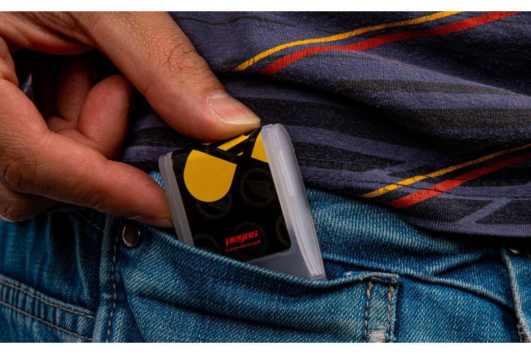 Kit Petice Autoadezive PEGAS 6 Buc - Reparare Camere Bicicletă - imagine 3