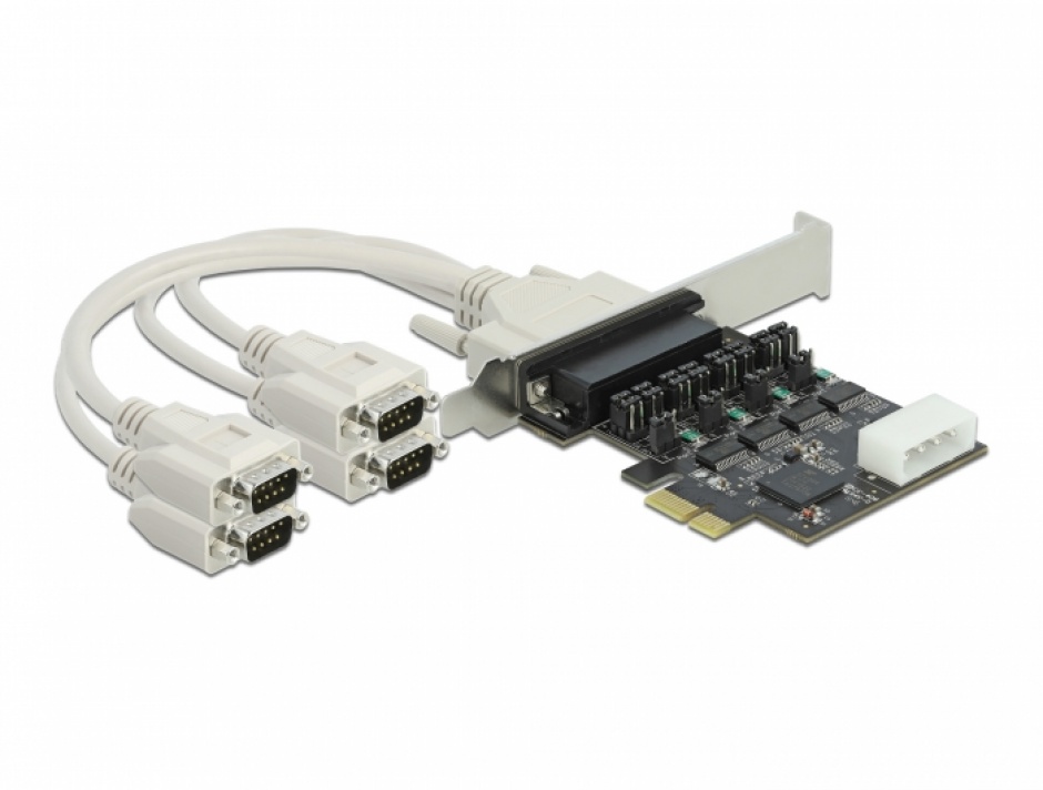 Delock 89895: PCI Express la 4x Serial RS-232