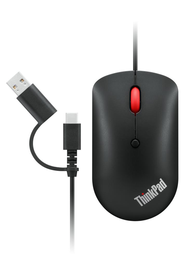 Mouse Compact Lenovo ThinkPad USB-C - Conectivitate Modernă