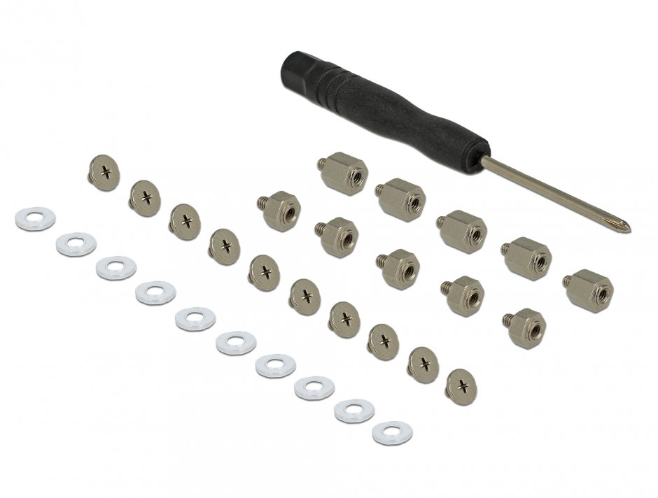 Set Montaj SSD M.2 Delock, 31 Piese