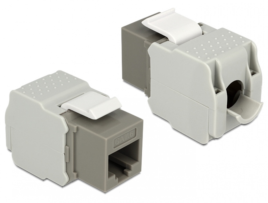 Modul Keystone RJ45 LSA Cat.6 UTP Gri - Delock 86342