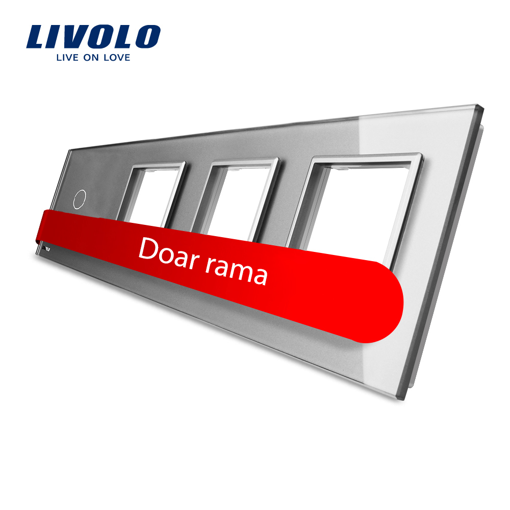 Rama Touch Livolo Sticlă + 3 Prize - imagine 13