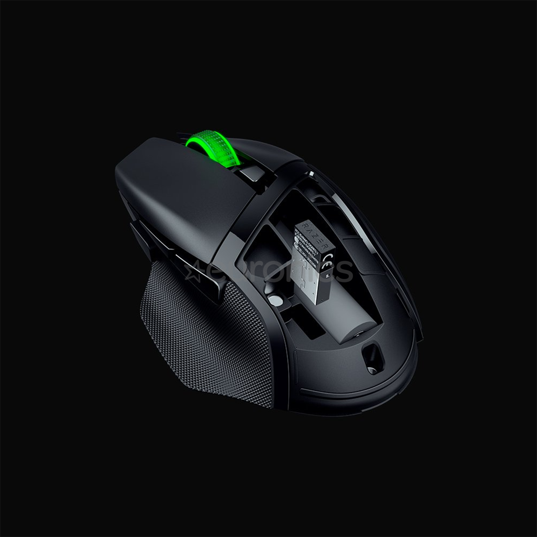 Mouse Razer Basilisk V3 X HyperSpeed 18K DPI Wireless Negru - imagine 3