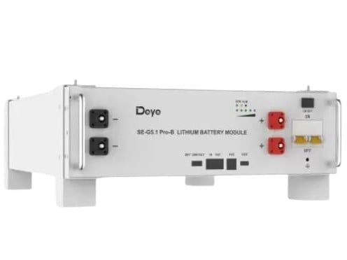 Acumulator Deye 5.12kWh LiFePO4 - Eficiență Solară