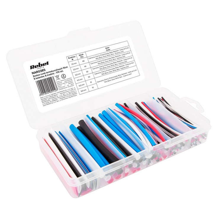Set 170 Tuburi Termocontractabile OEM Multicolor