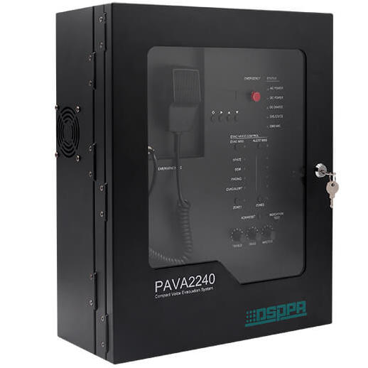 Sistem Evacuare Vocală EN54 DSPPA, 2 Zone, 240W