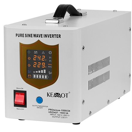 UPS Kemot 1500VA Sinus Pur, 24V, Centrală Termică