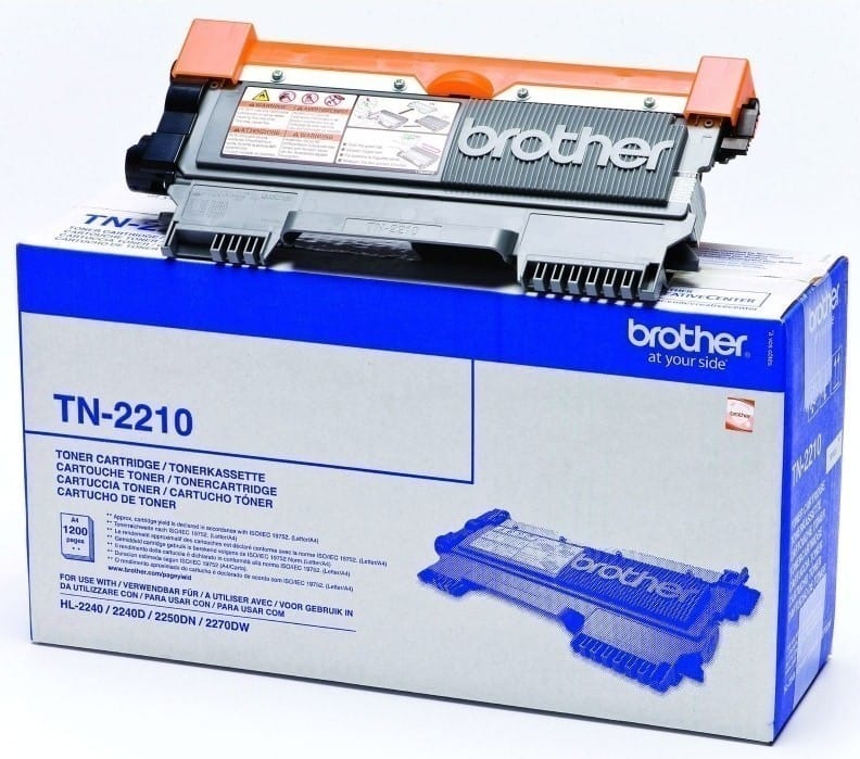 Toner Original Brother TN2210 Negru - 1.200 Pagini - imagine 2
