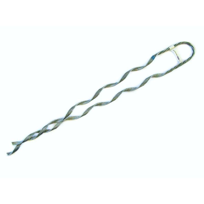 Inchizatoare spirala cablu fibra optica Braun Group BGH-11.7-12.8, diametru 11.7-12.8mm, 4KN, otel zincat, marcaj verde